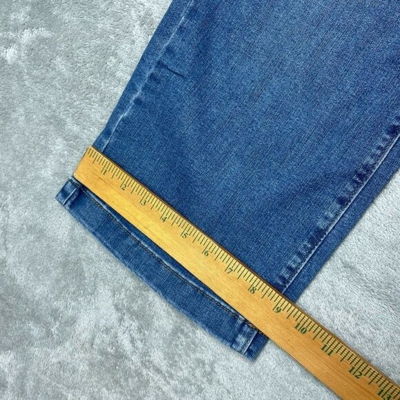 Ella Moss Womens Wide Leg Denim Jeans Size 4 Medium Blue d0133 - Picture 2 of 9